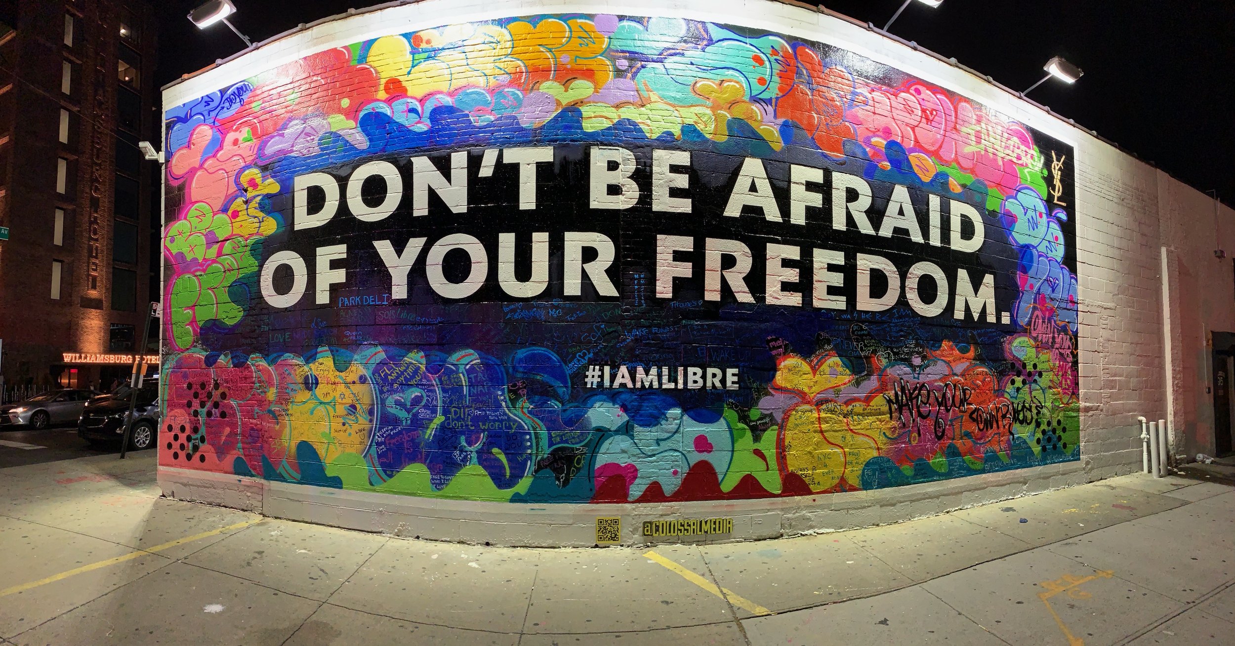 DON'T BE AFRAID OF YOUR FREEDOM