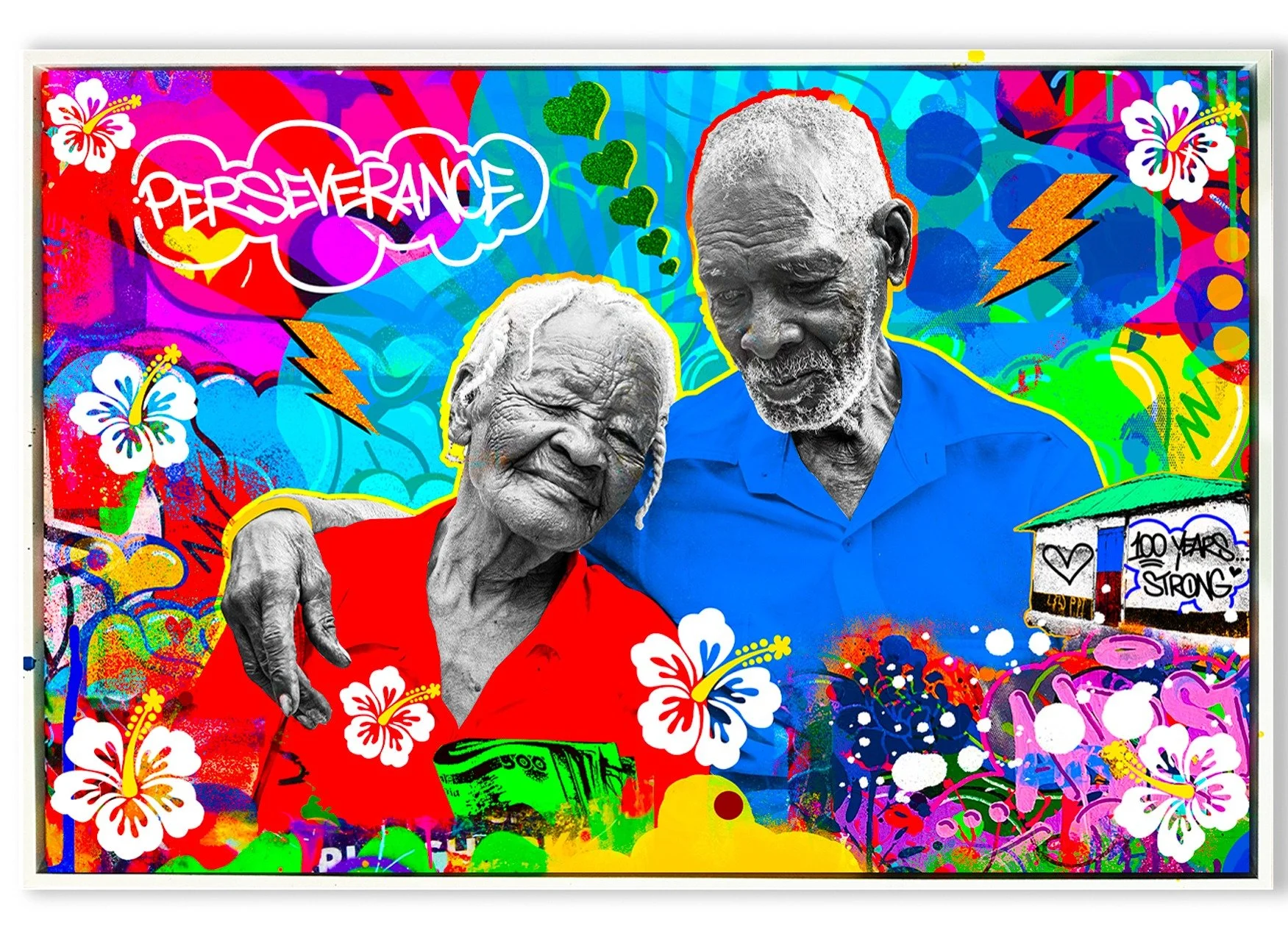 NEW WORK ⚡️! I'm honored to share my latest piece, created for @wfpusa, which holds a special place in my heart. As a Dominicana born in Puerto Rico and raised in NYC, I'm proud to carry the Caribbean's strength with me. This artwork celebrates Elda 