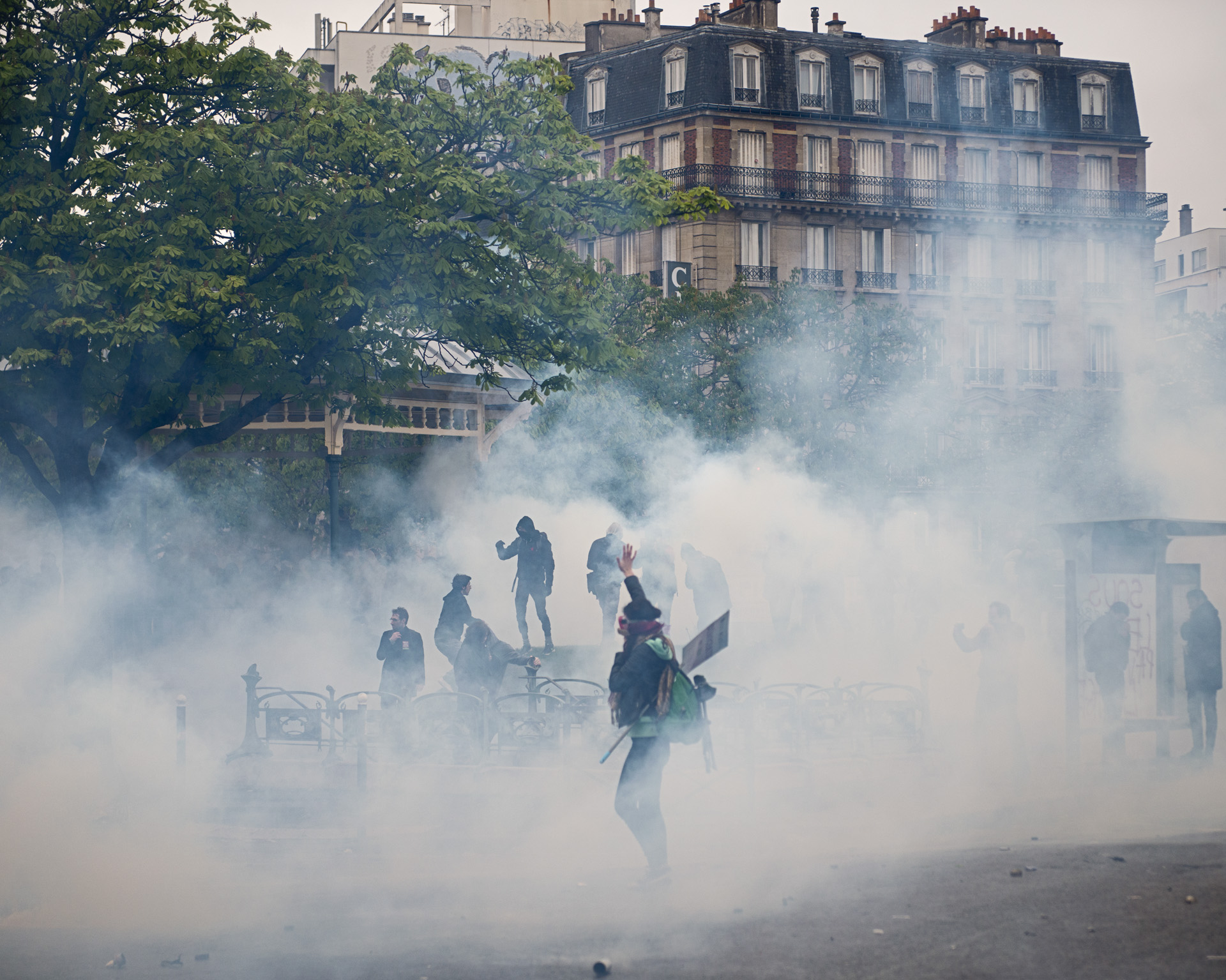 Manifestation contre la loi travail, Paris le 9 avril 2016