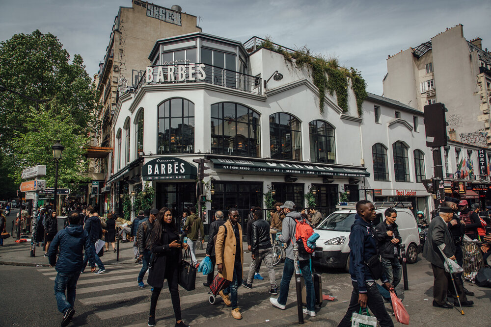  PARIS, FRANCE – MAY 7: People on the street in the 18th Arrondissement on May 7, 2019 in Paris, France.(Photo by Cyril Marcilhacy/item For The Washington Post) 