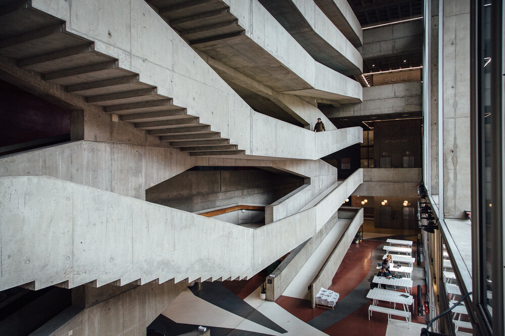  PARIS, FRANCE – MAY 10: The interiors of Le CND (the National Center of Dance) on May 10, 2019 in Paris, France.(Photo by Cyril Marcilhacy/item For The Washington Post) 