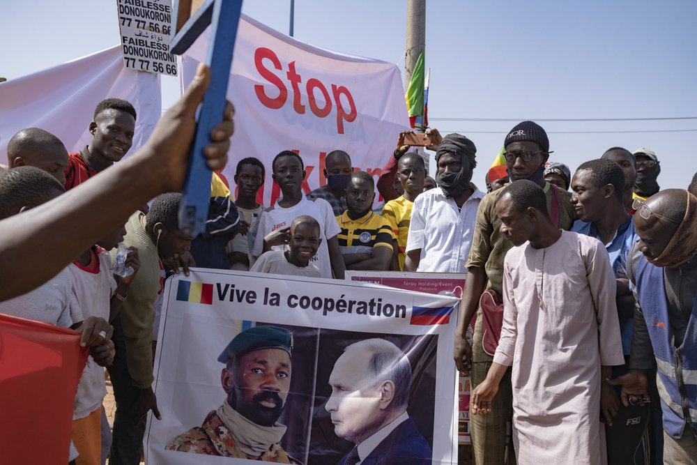 MANIF BAMAKO - COMMANDE - LE MONDE