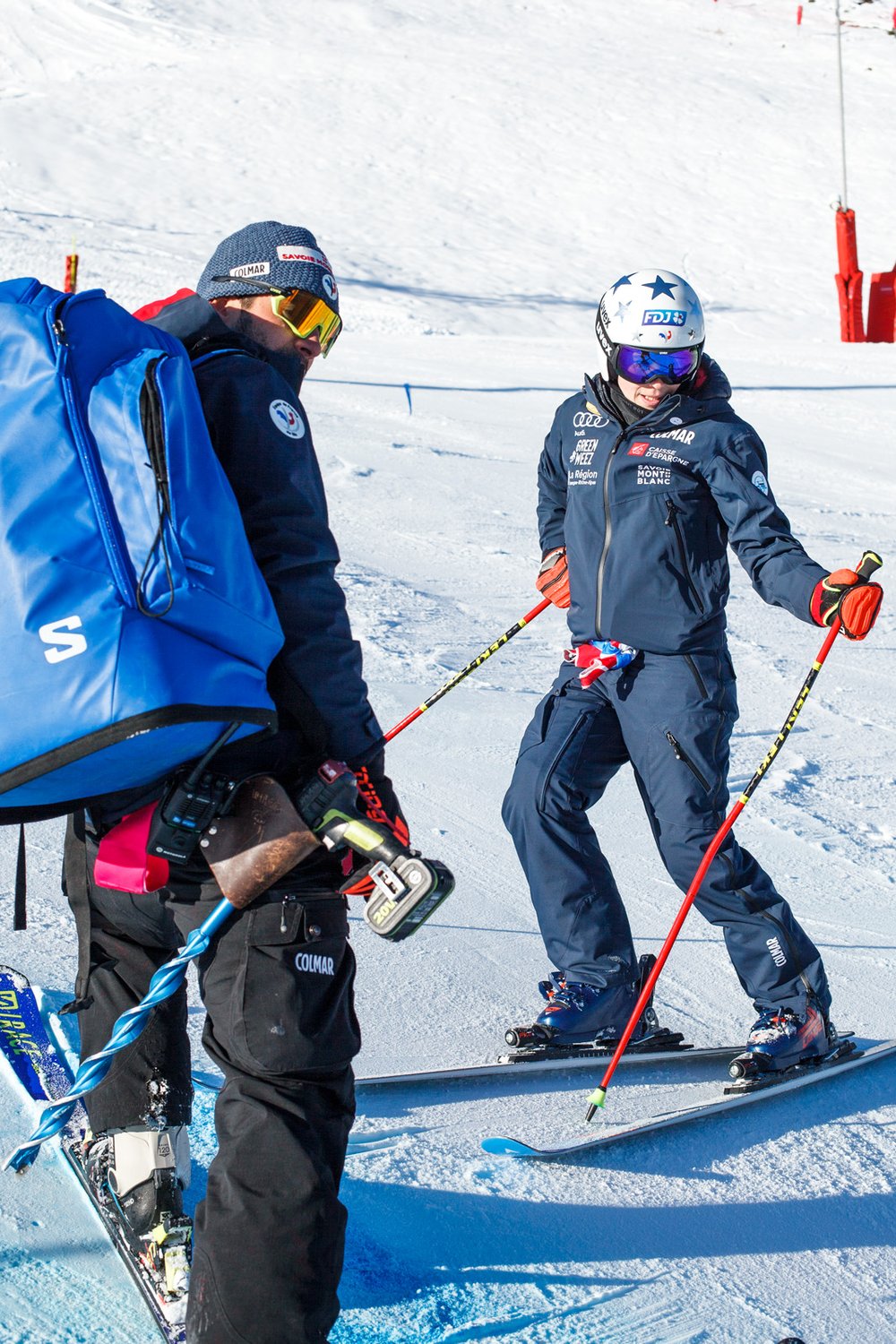 ENTRAINEMENT EQUIPE DE FRANCE FEMININE DE SKI / SPHÈRES RÉGIONS