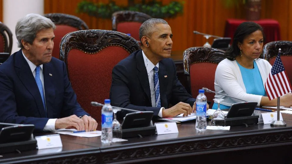 US President Barack Obama . / AFP / POOL / HOANG DINH NAM