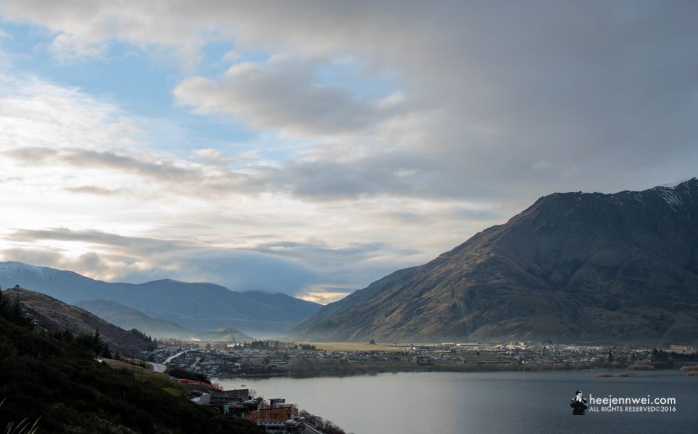 Suburbs of Queenstown City. 
