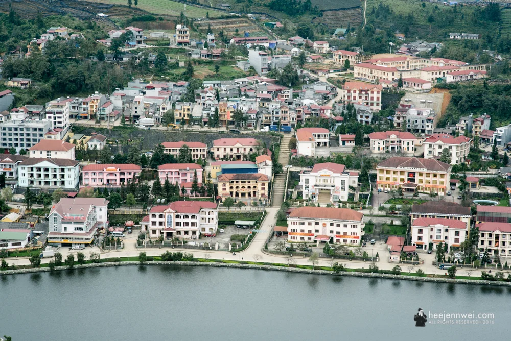 The Sapa town, not quite what you'd imagine right?