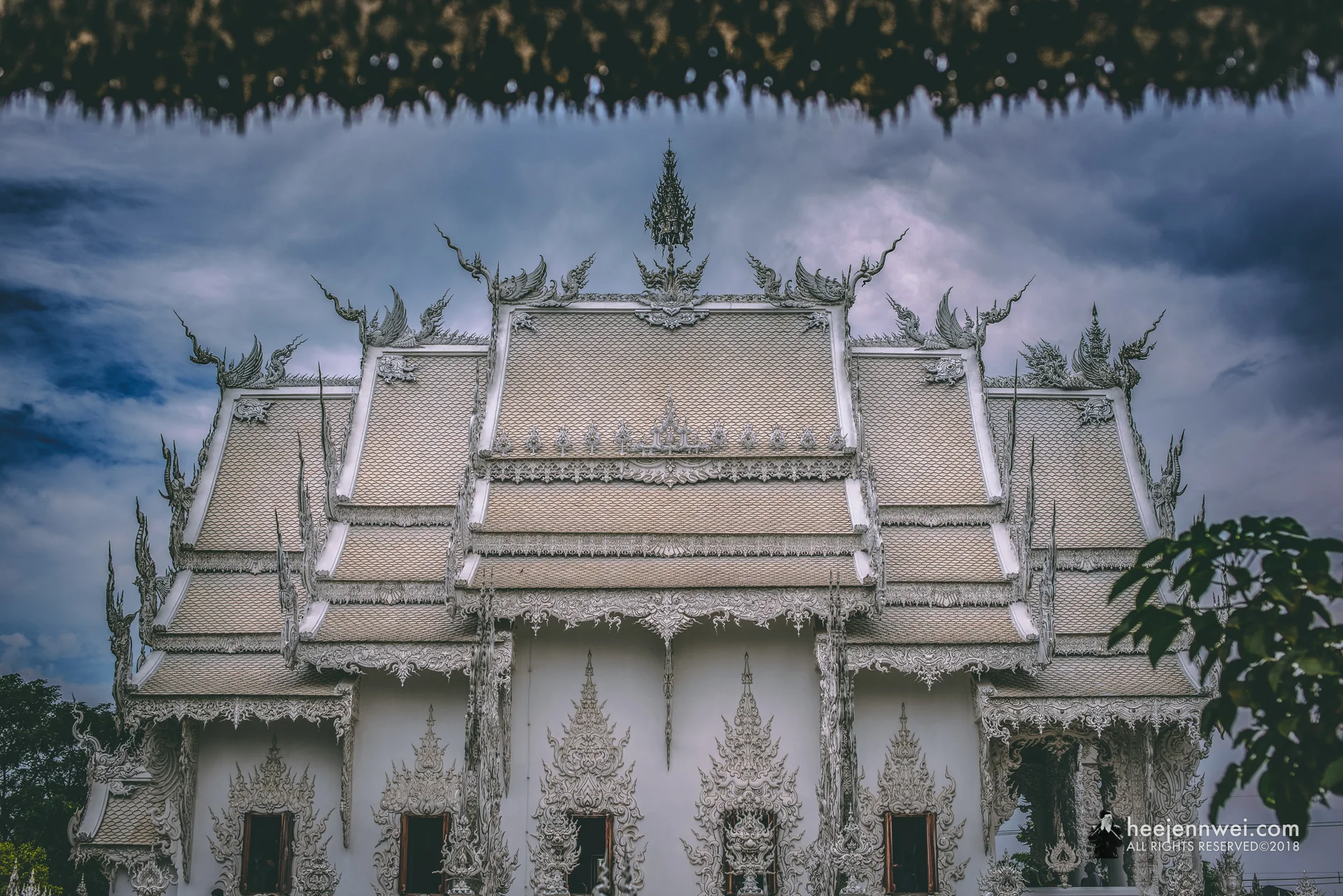 Wat Rong Khun took the fixation with painstaking detail and beauty to the next level.