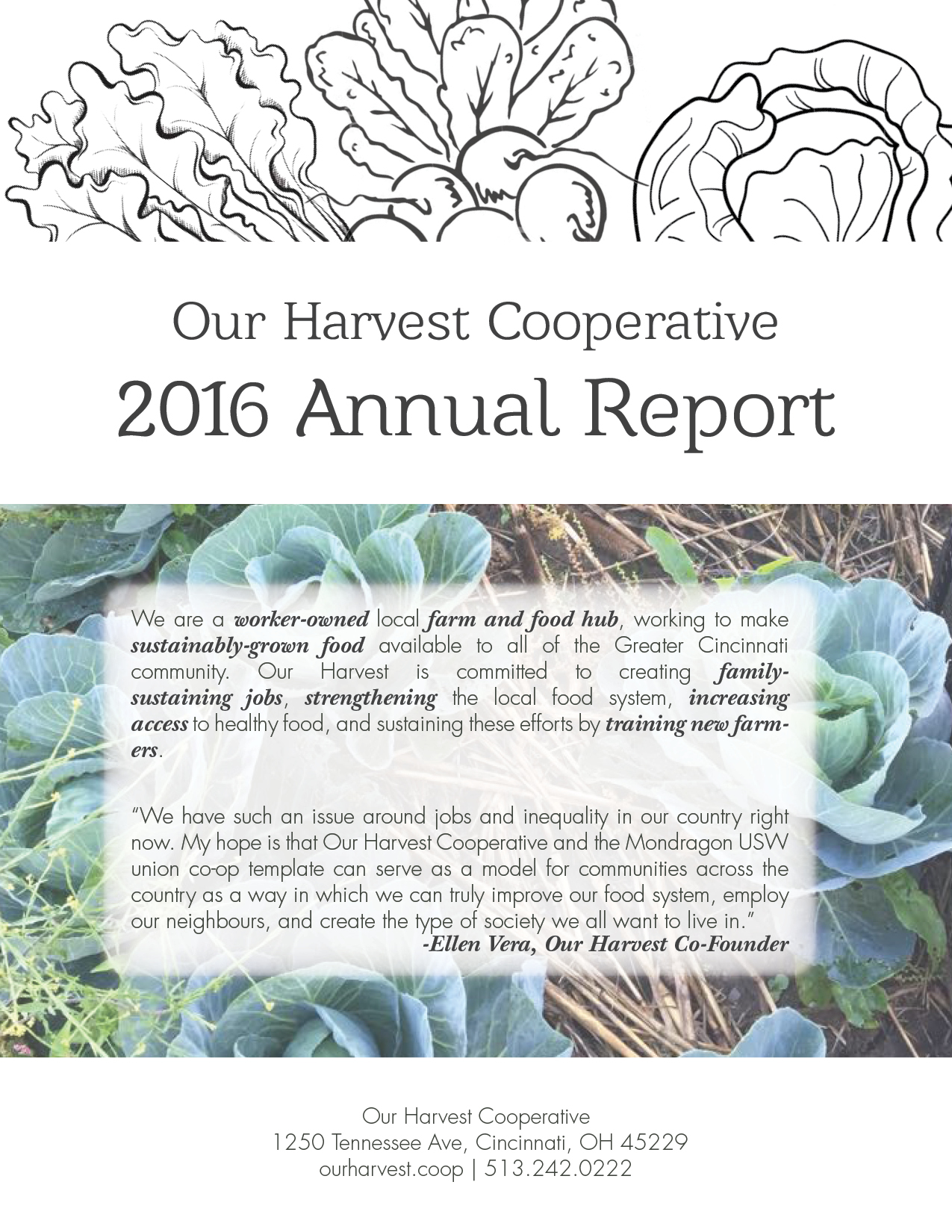 Our Harvest 2016-2017 Annual Report
