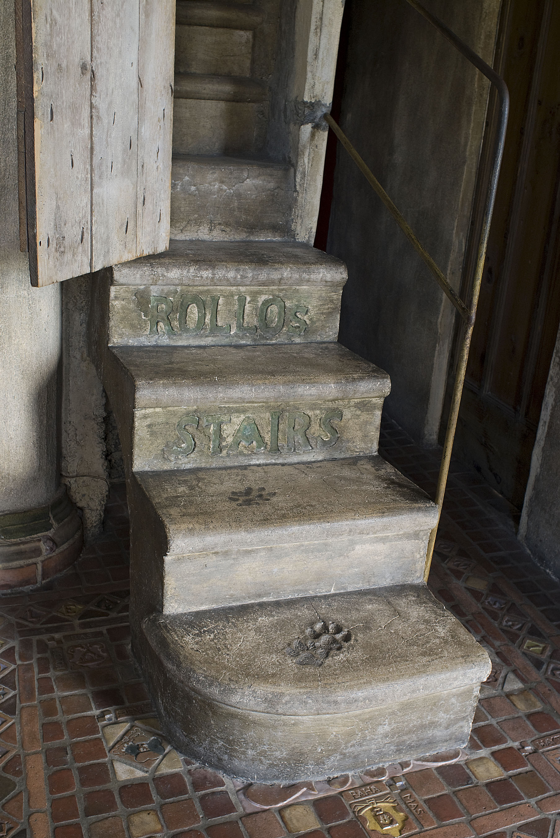 Figure 6: Rollo's stairs in Fonthill. Photograph by Jack Carnell.