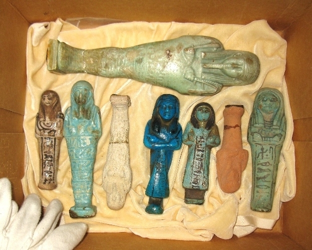 Shabtis (Funerary Statuettes) from the Lanzone Collection