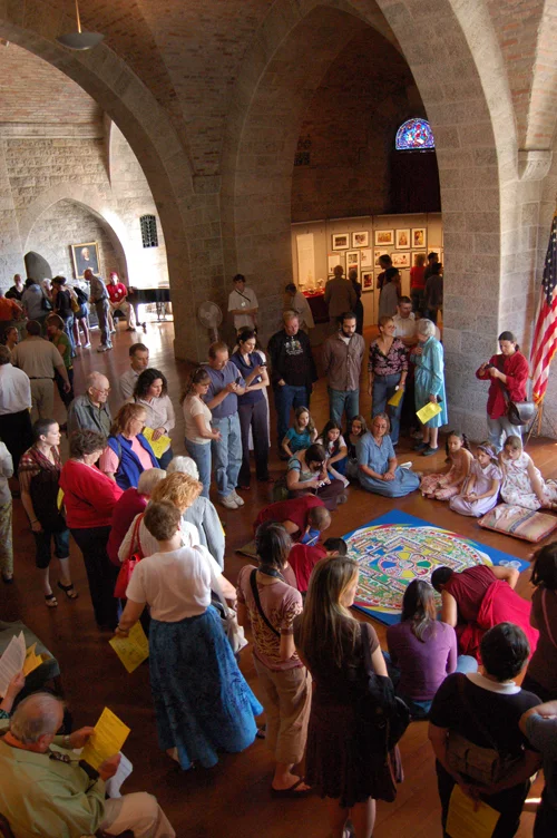 Sand Mandala at Glencairn, 2007