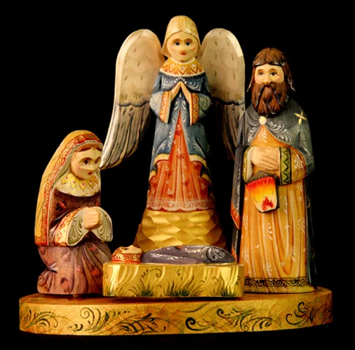 Russian Nativity from Sergiev Posad