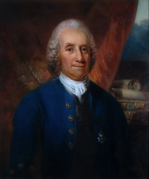 Portrait of Emanuel Swedenborg By Carl Fredrik von Breda