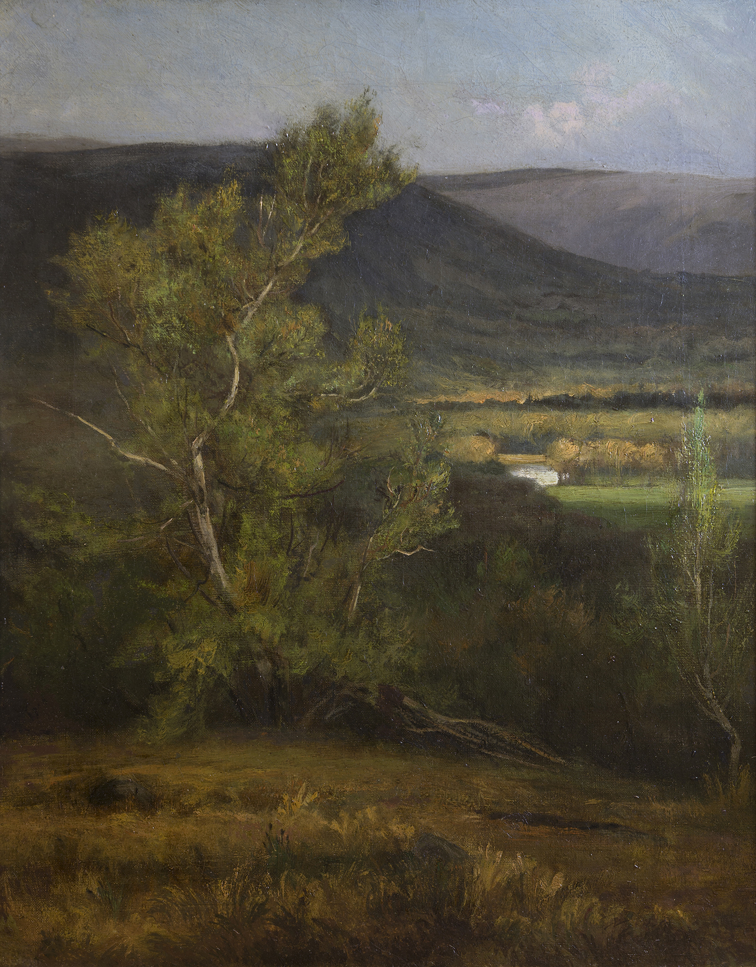 North Conway, New Hampshire, George Inness (1825-1894) Oil on canvas (c. 1875; on loan from Gerald and Emily Jane Lemole)
