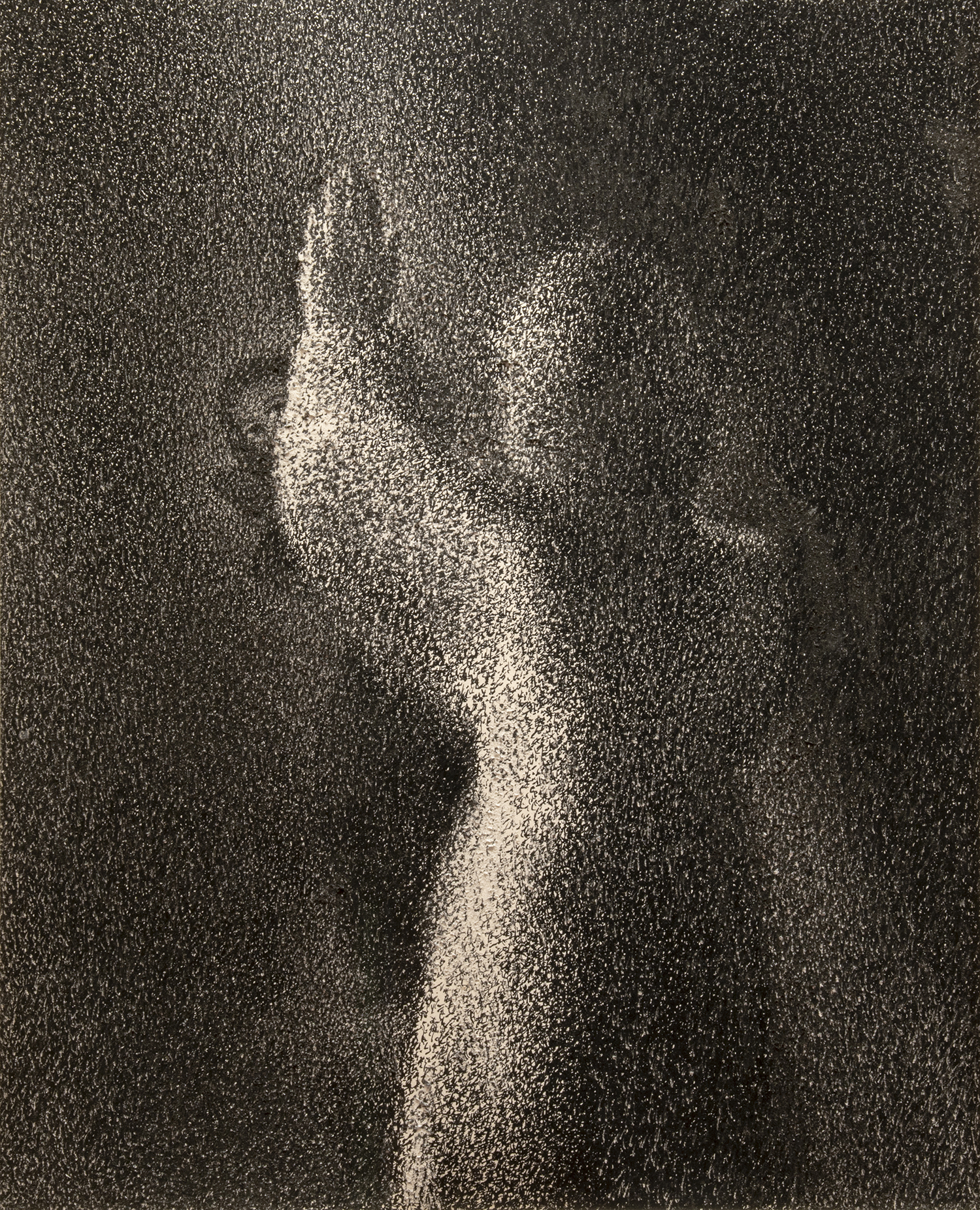 Figure 5: Annunciation to Mary . Luke 1:26-38 . Pen and ink, 1979. On loan from Miriam Yardumian.