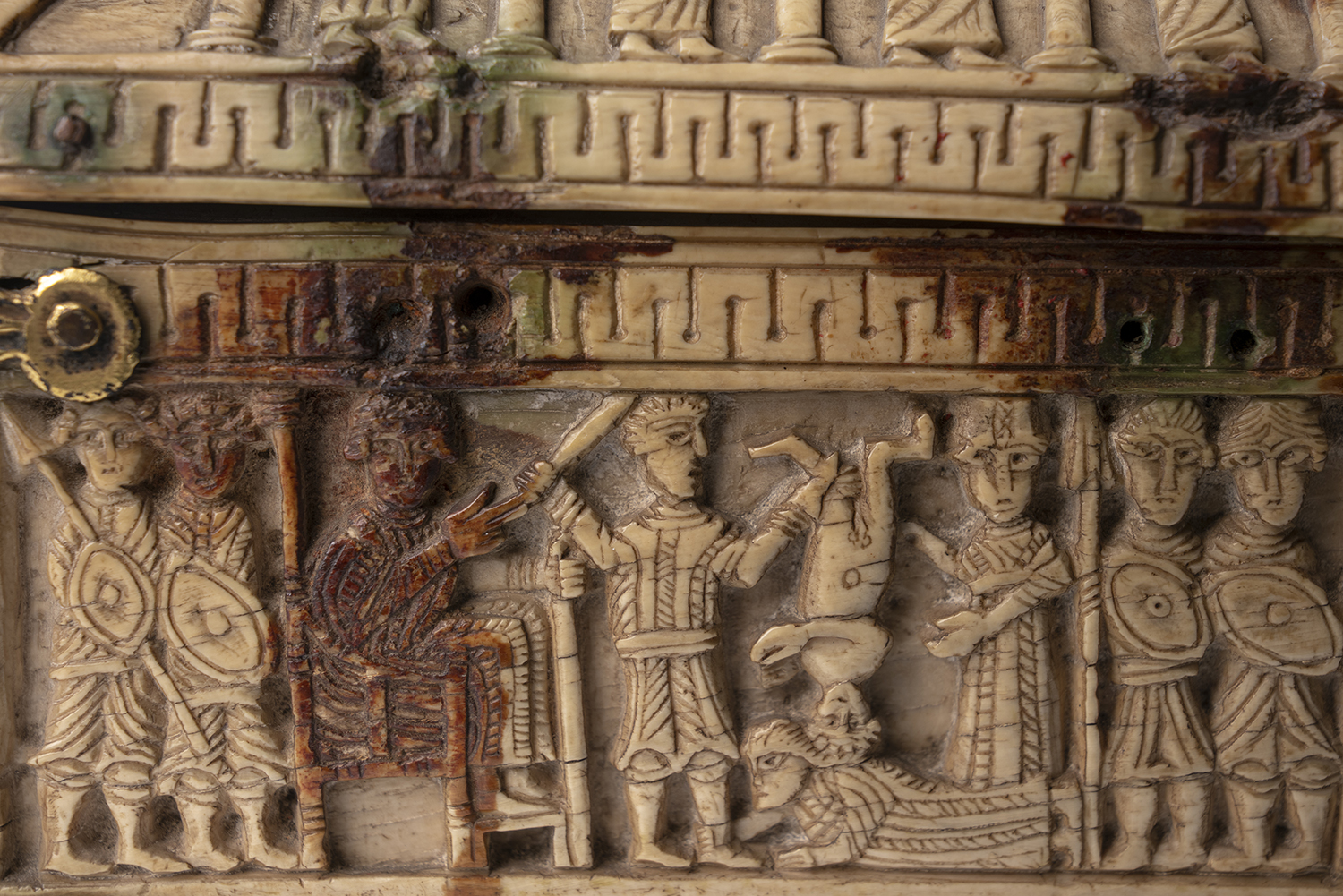 Figure 7: The Judgement of Solomon, detail of Figure 6 (04.CR.49).