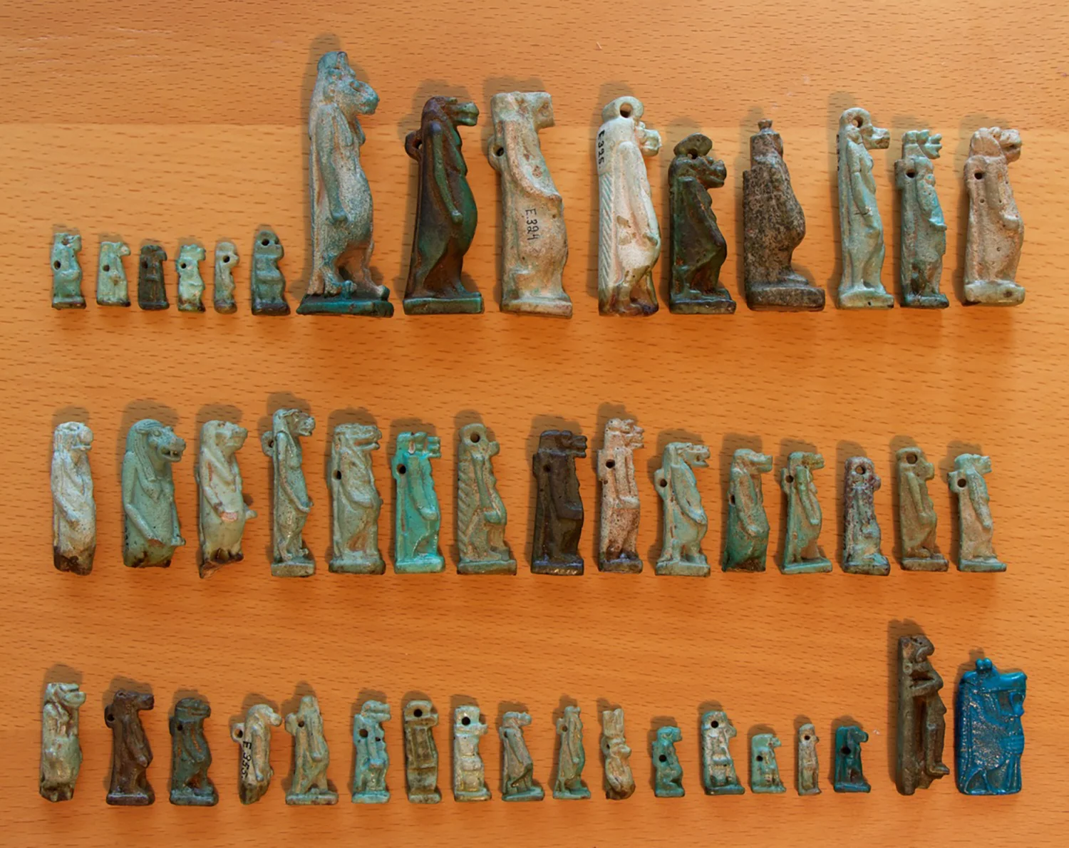 Figure 7: Examples of Glencairn Museum's Taweret amulets.