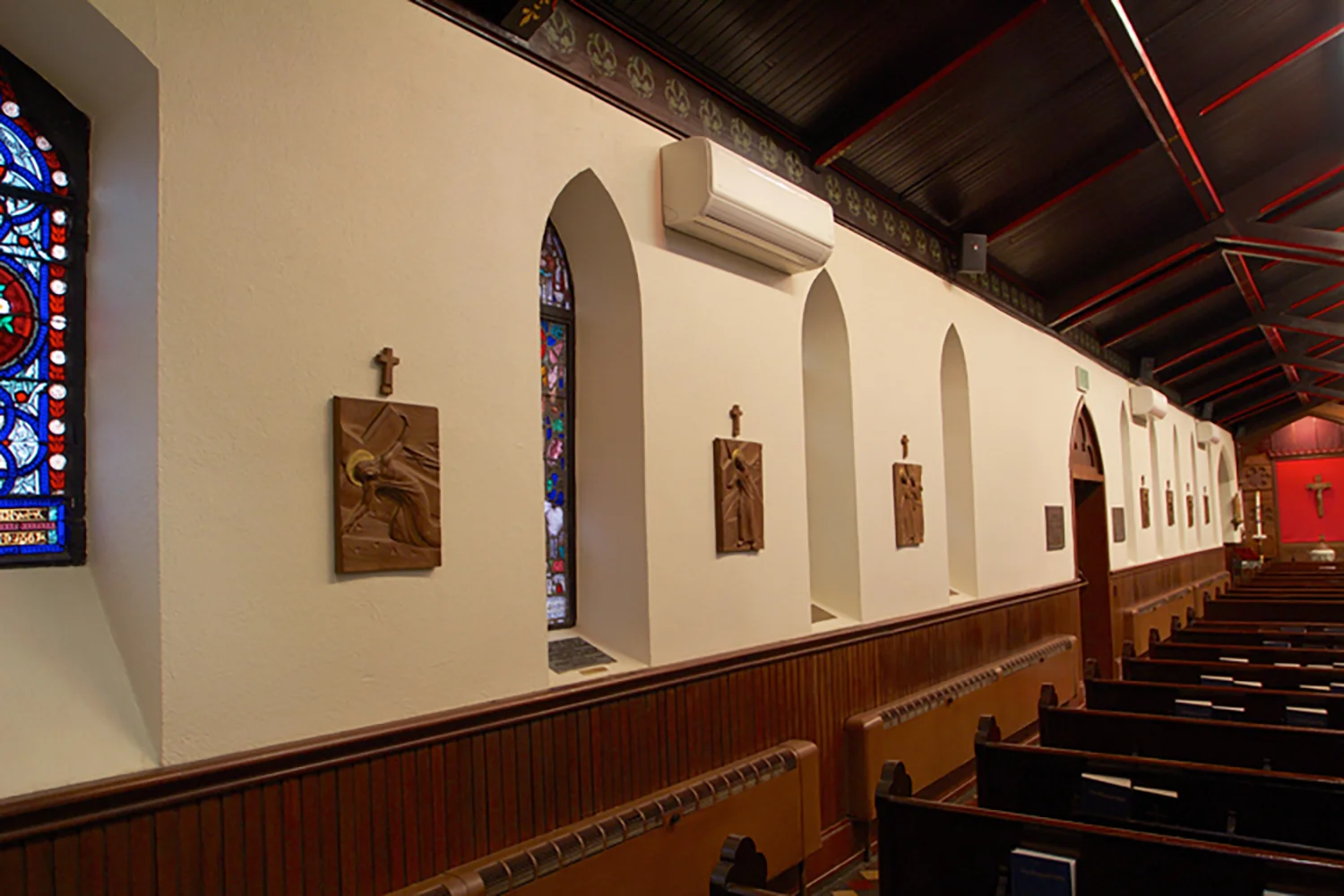 Figure 1: Interior of Saint Timothy's Episcopal Church, Roxborough, Philadelphia.