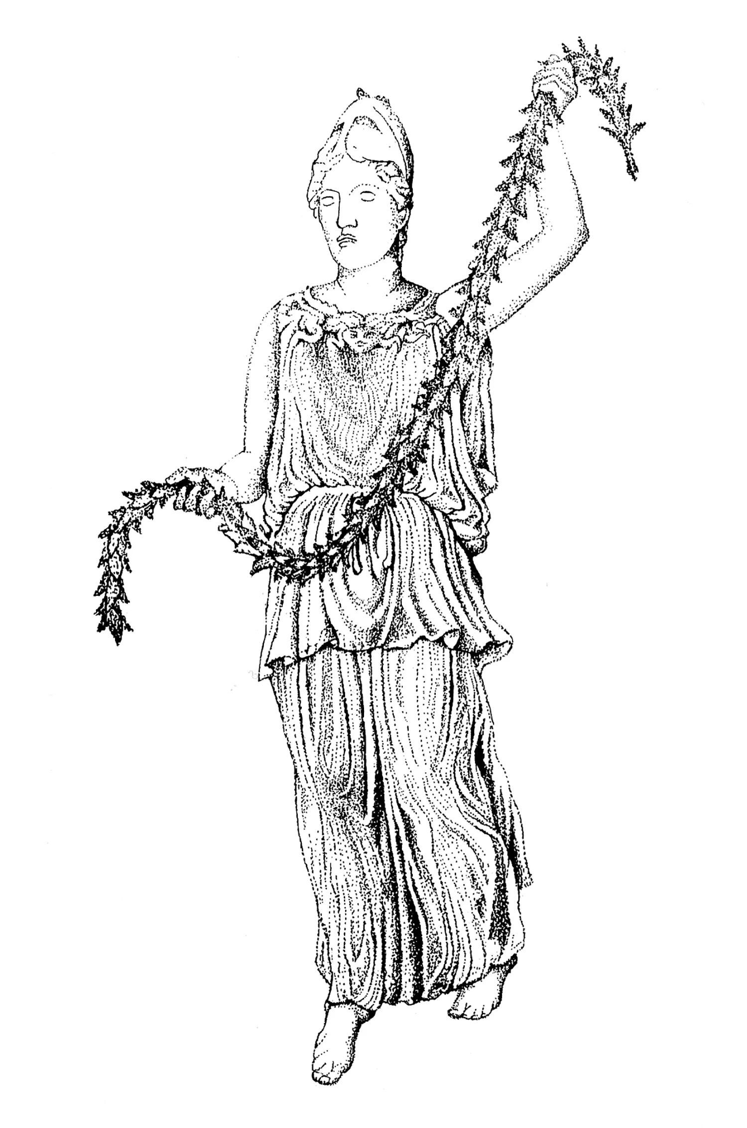 Figure 4: Reconstruction Drawing by Martha Gyllenhaal.