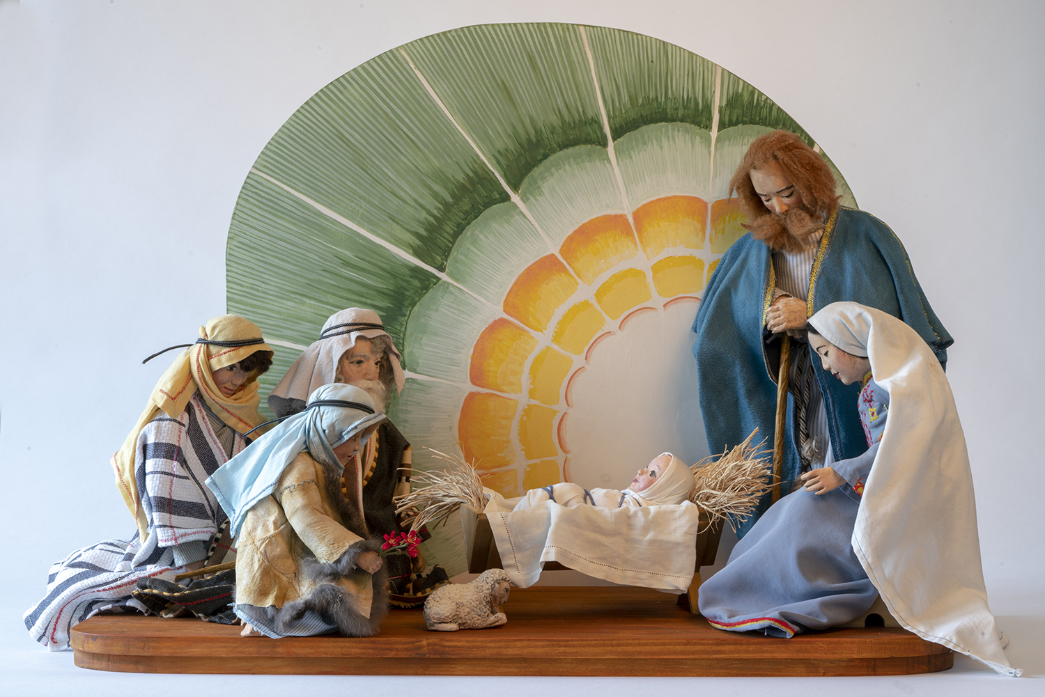Figure 5: The Adoration of the Shepherds. Nativity by Nancy Schnarr-Bruell, 2018.