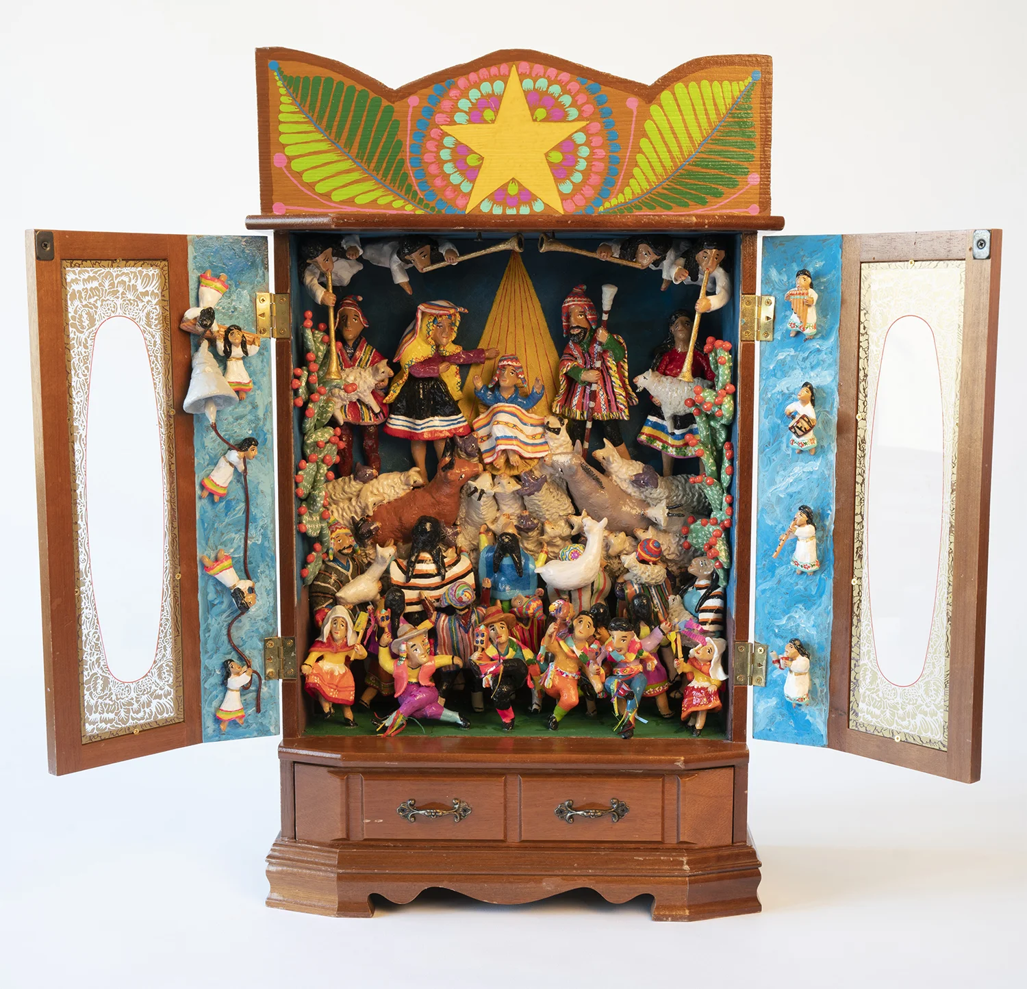 Figure 11: Nativity retablo by Jeronimo Lozano, 2018.