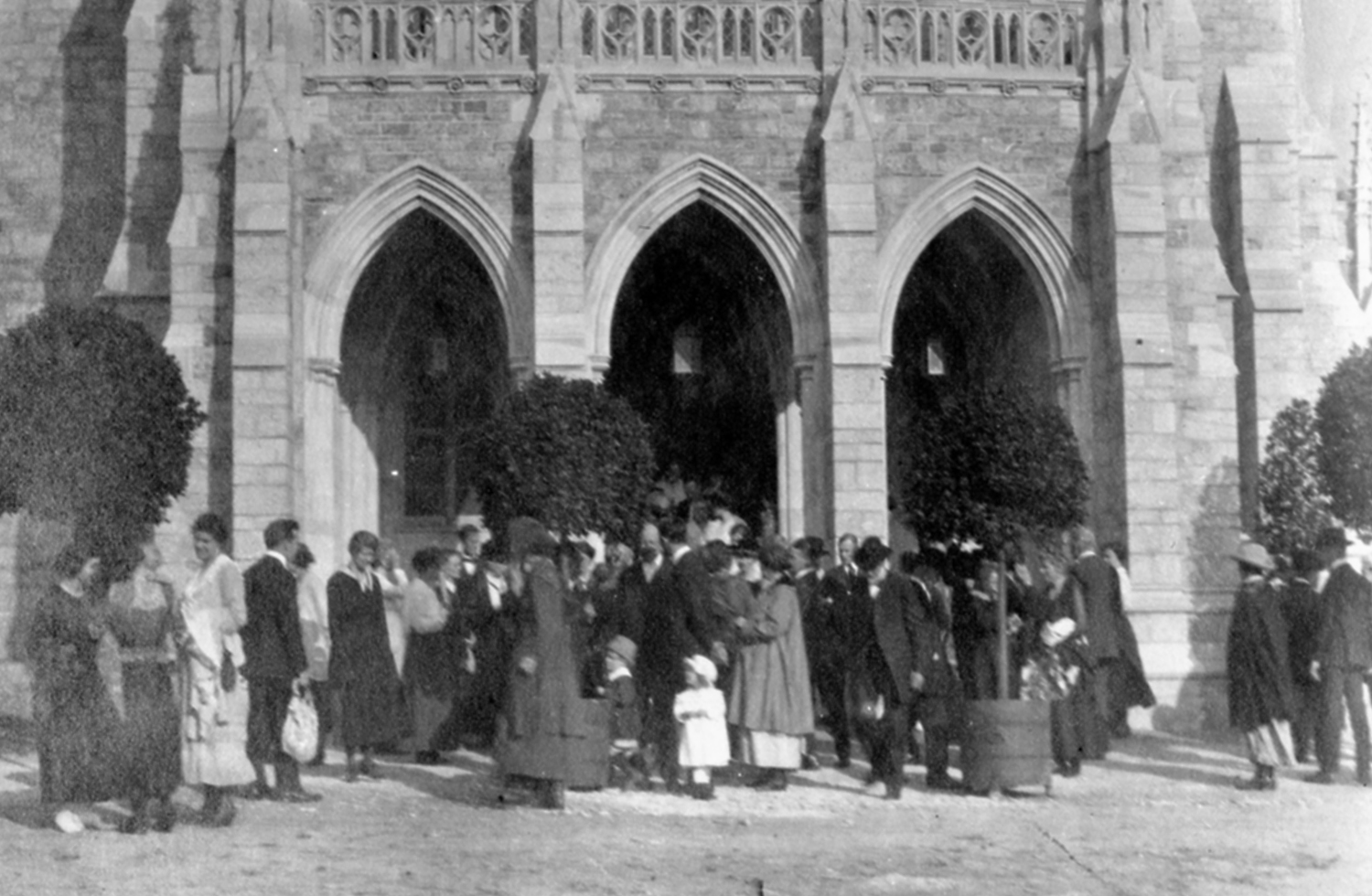 Figure 11: Another view of the west entrance of the Cathedral.