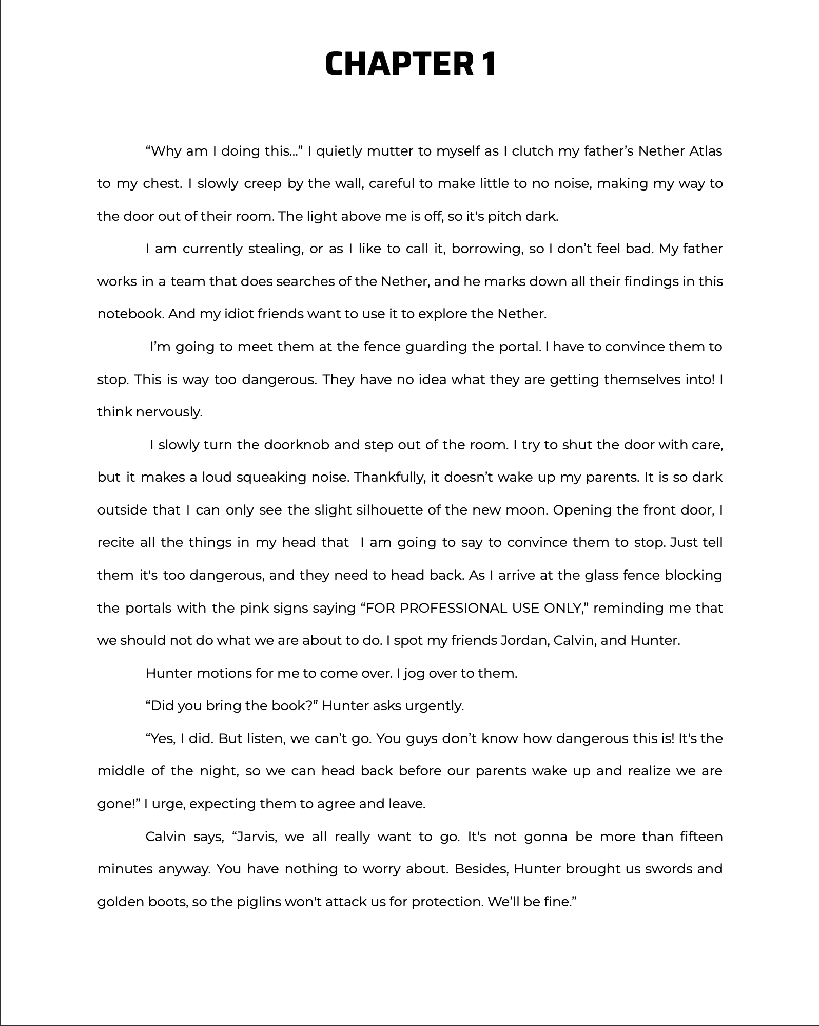 Eva's Story---An Excerpt