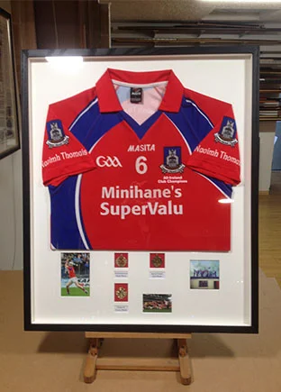 Framed Jersey.