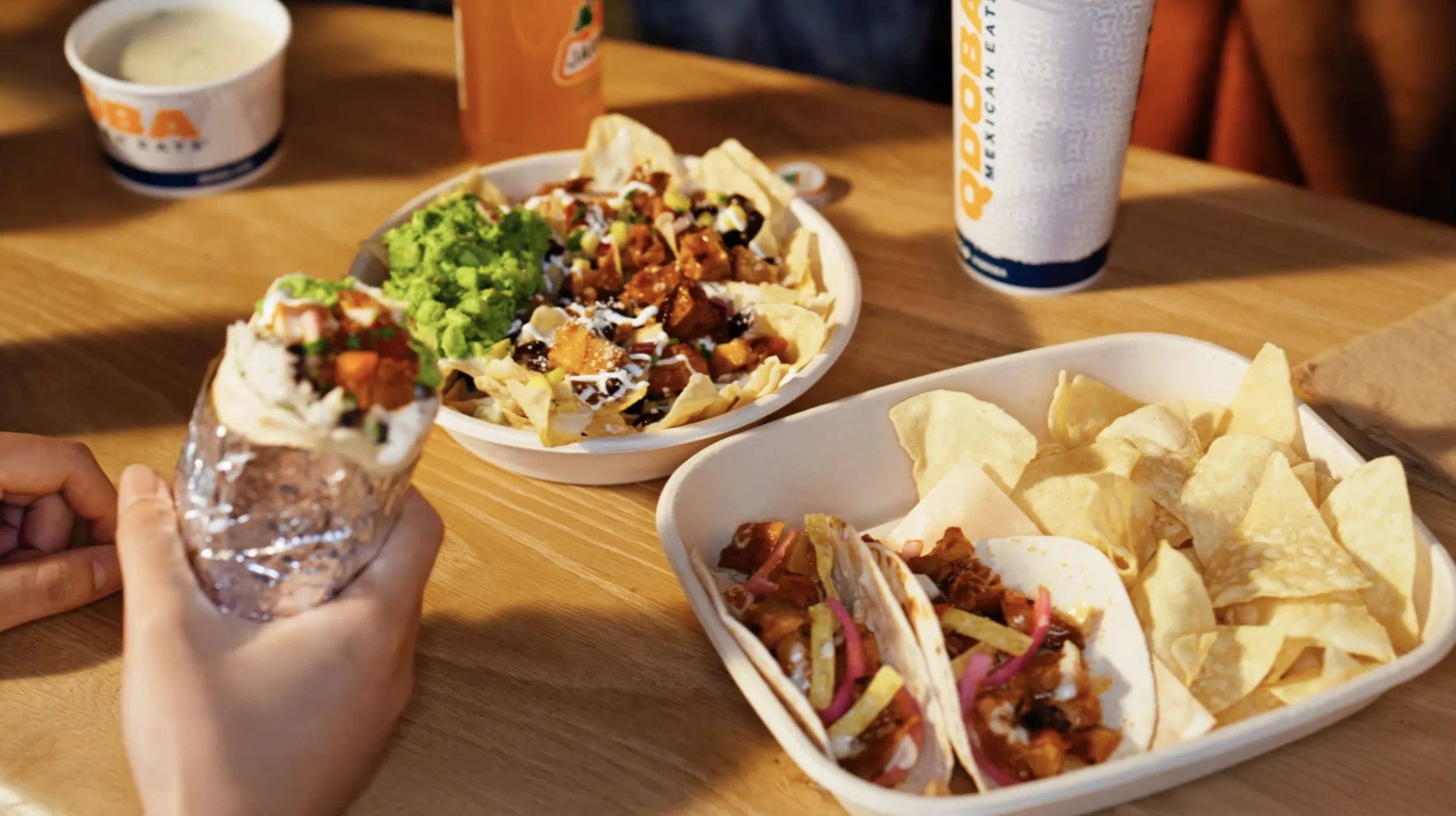 QDOBA#"Cholula Hot &amp; Spicy Chicken"