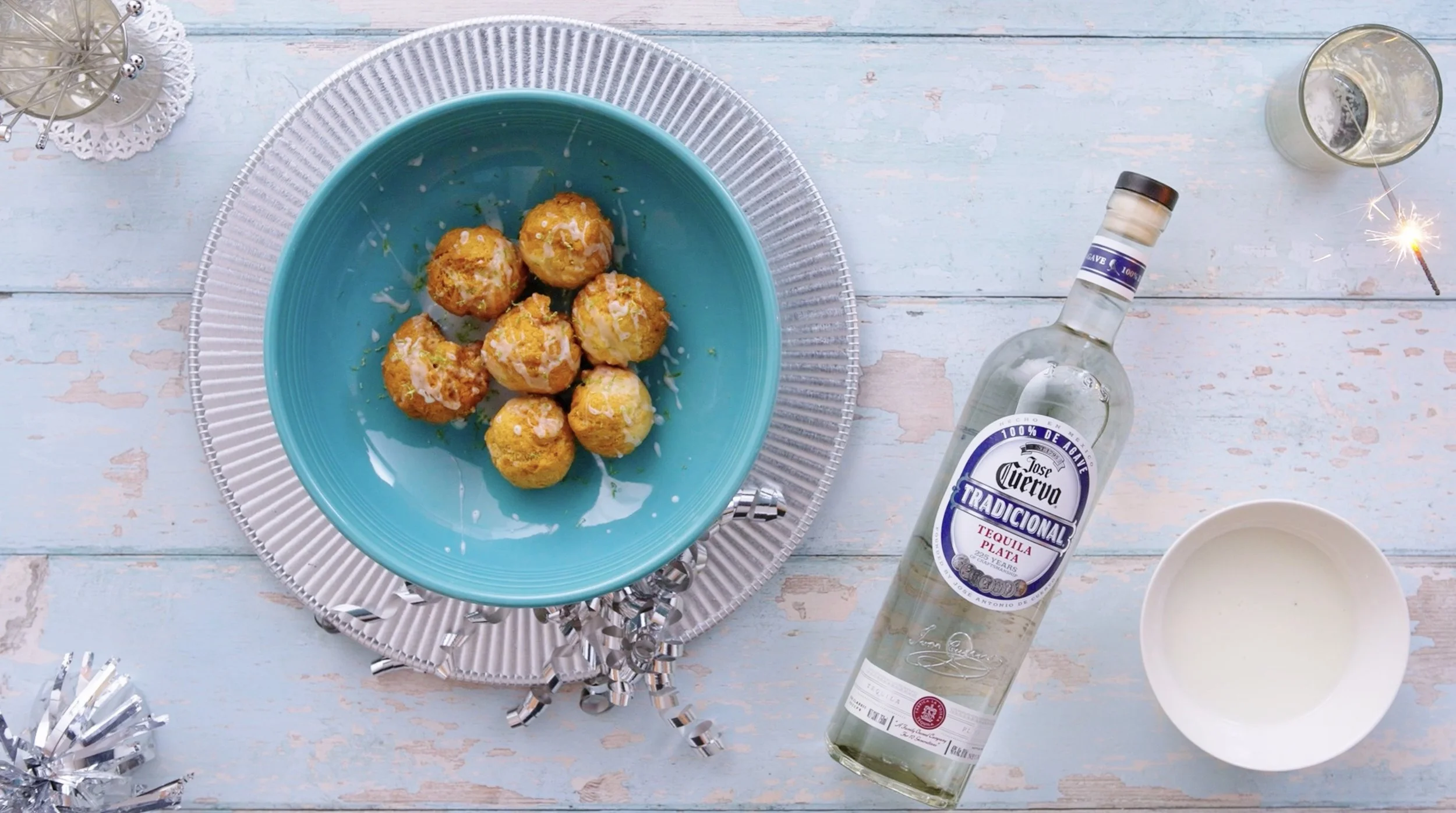 PROXIMO - Sizzle with Spirits#"Jose Cuervo Doughnuts"