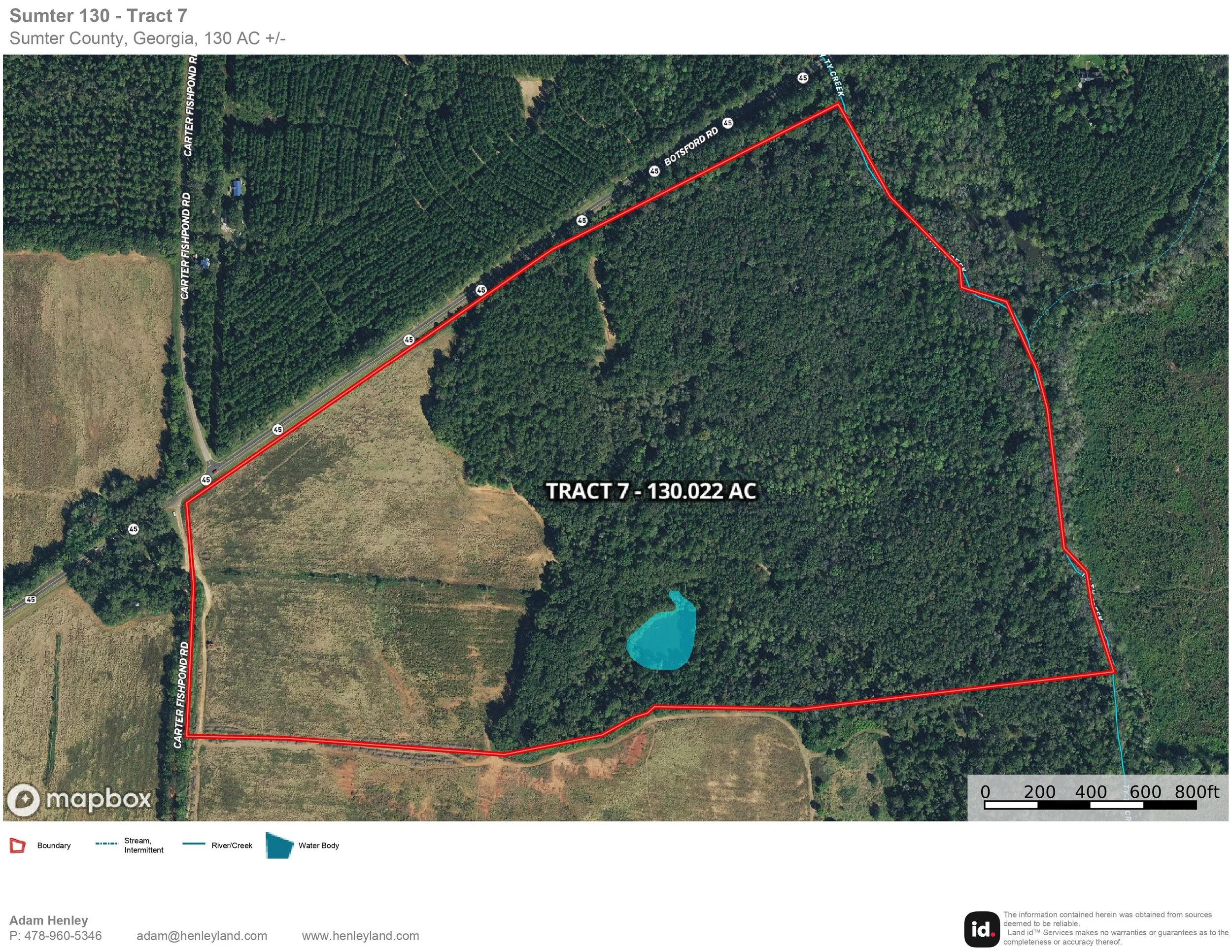 Sumter 130 Parcel 7 Adam Henley — Henley Land Brokerage, LLC