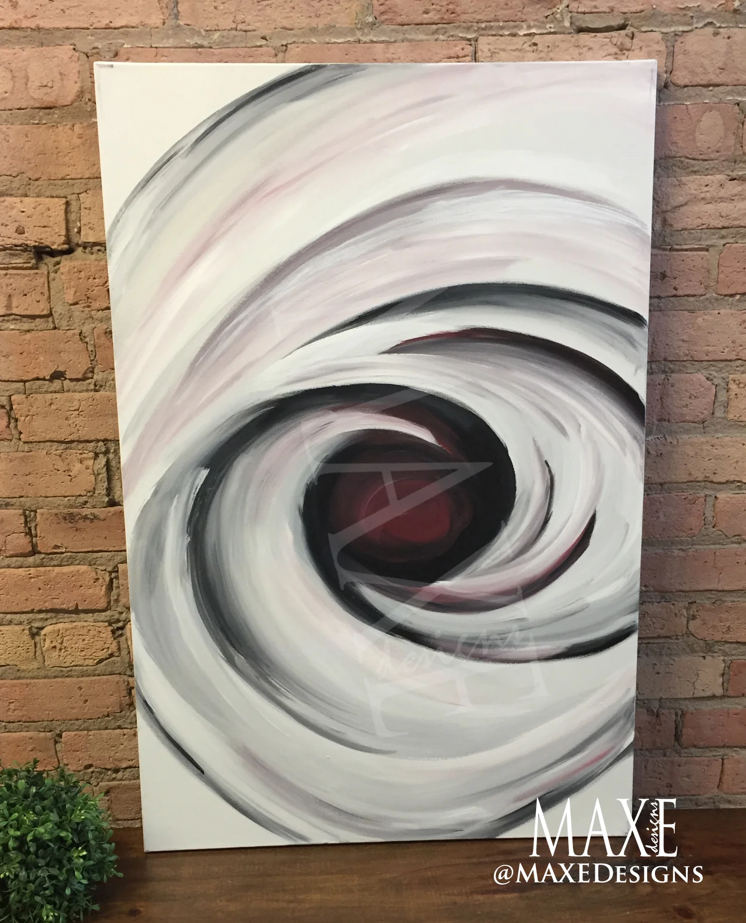 Inner Beauty Burgundy 6 My Artist Shop MAXE Designs 2018.jpg