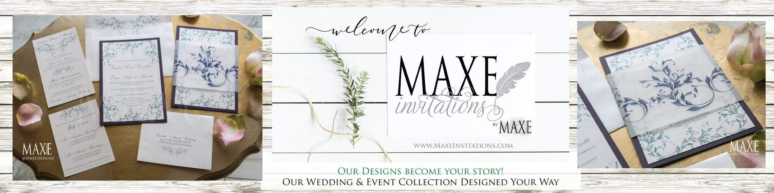 Bespoke Invitations, Stationery, & Designs