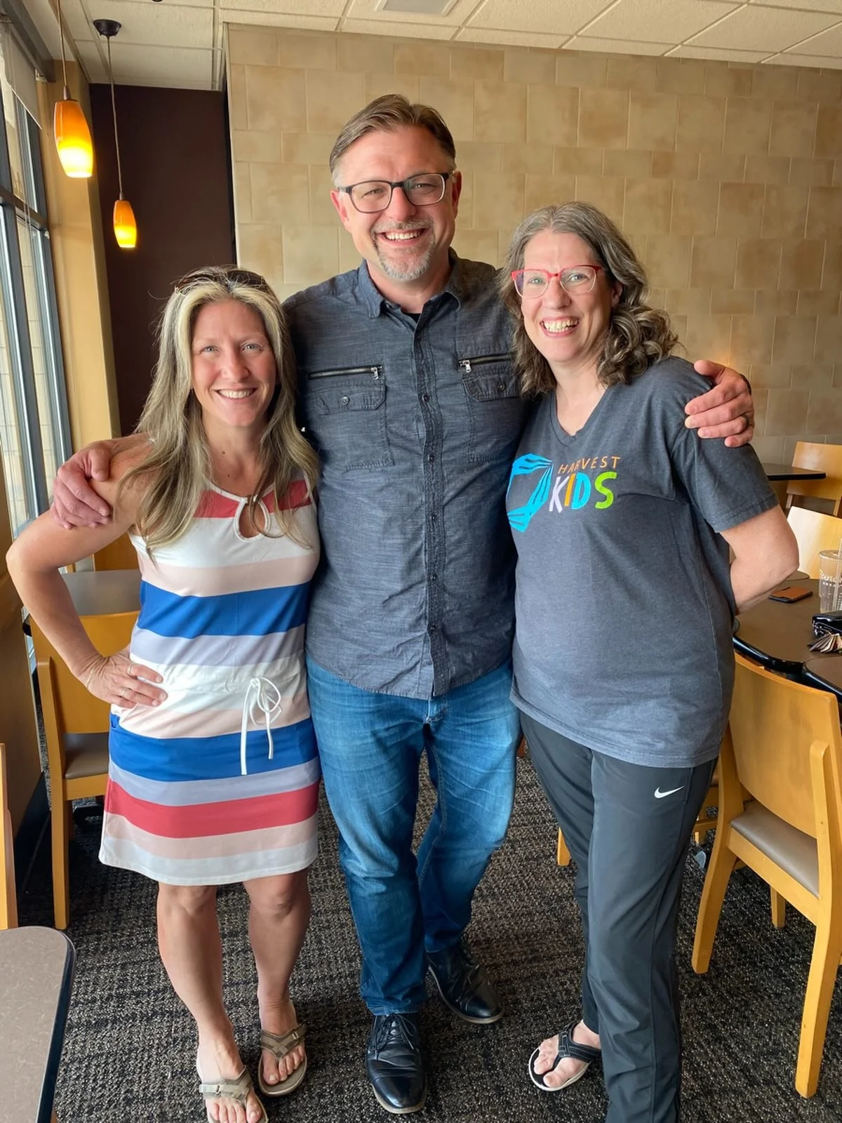 Y&rsquo;all...this picture should have happened a number of years ago but we just learned recently we live a little over an hour from each other! 
And have for the last 10 years! How crazy is that?!! 😊

Friends, this is Jamie and his wife, Angie! Th