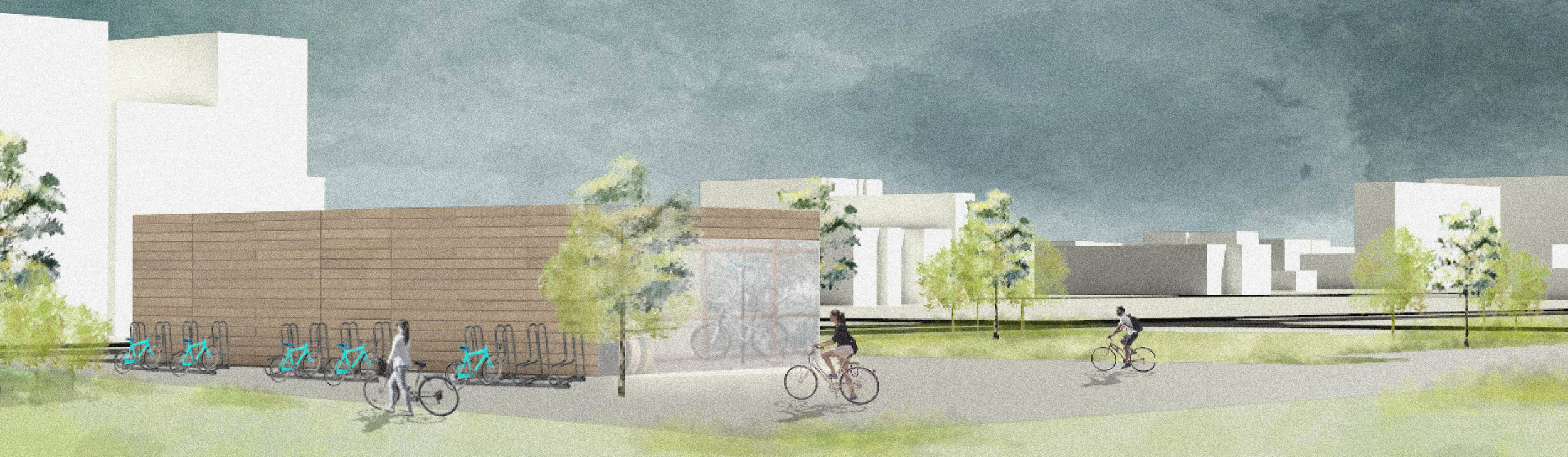 Urban Intervention: Community Cycling Center