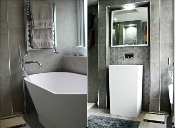 A Designer Bathroom for a Design Savvy Architect