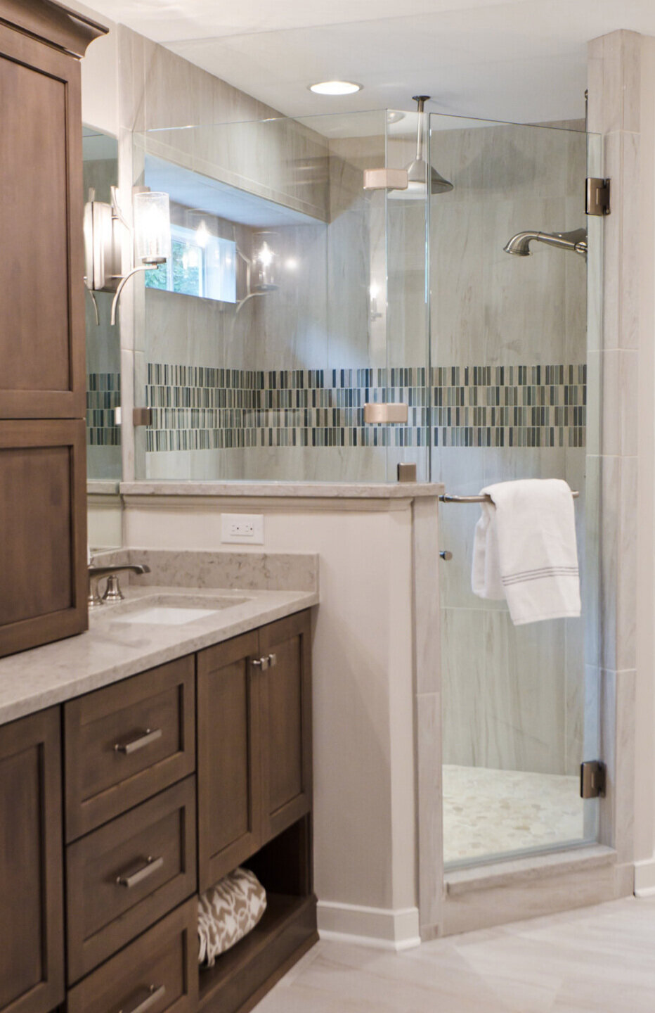 Church Road Master Bathroom Renovation | Richmond, Virginia | Courtney Ludeman Interiors
