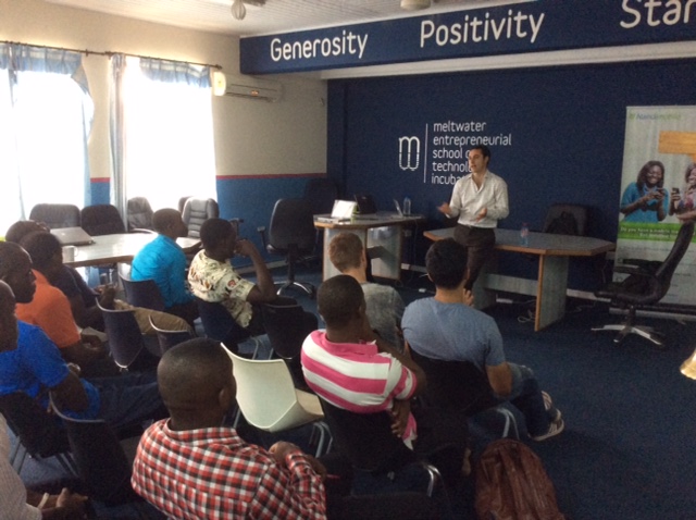 BFA Fintech Talk at MEST Incubator in Accra, Ghana