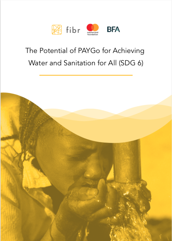 The Potential of PAYGo for Achieving Water and Sanitation for All (SDG 6)