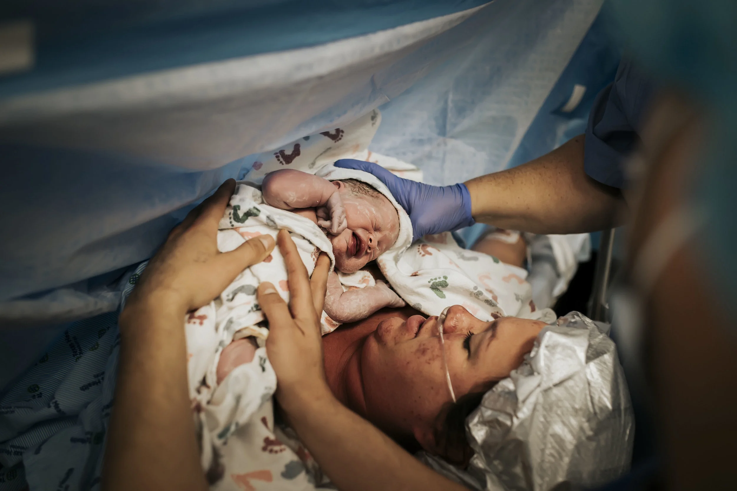 cesarean birth photography