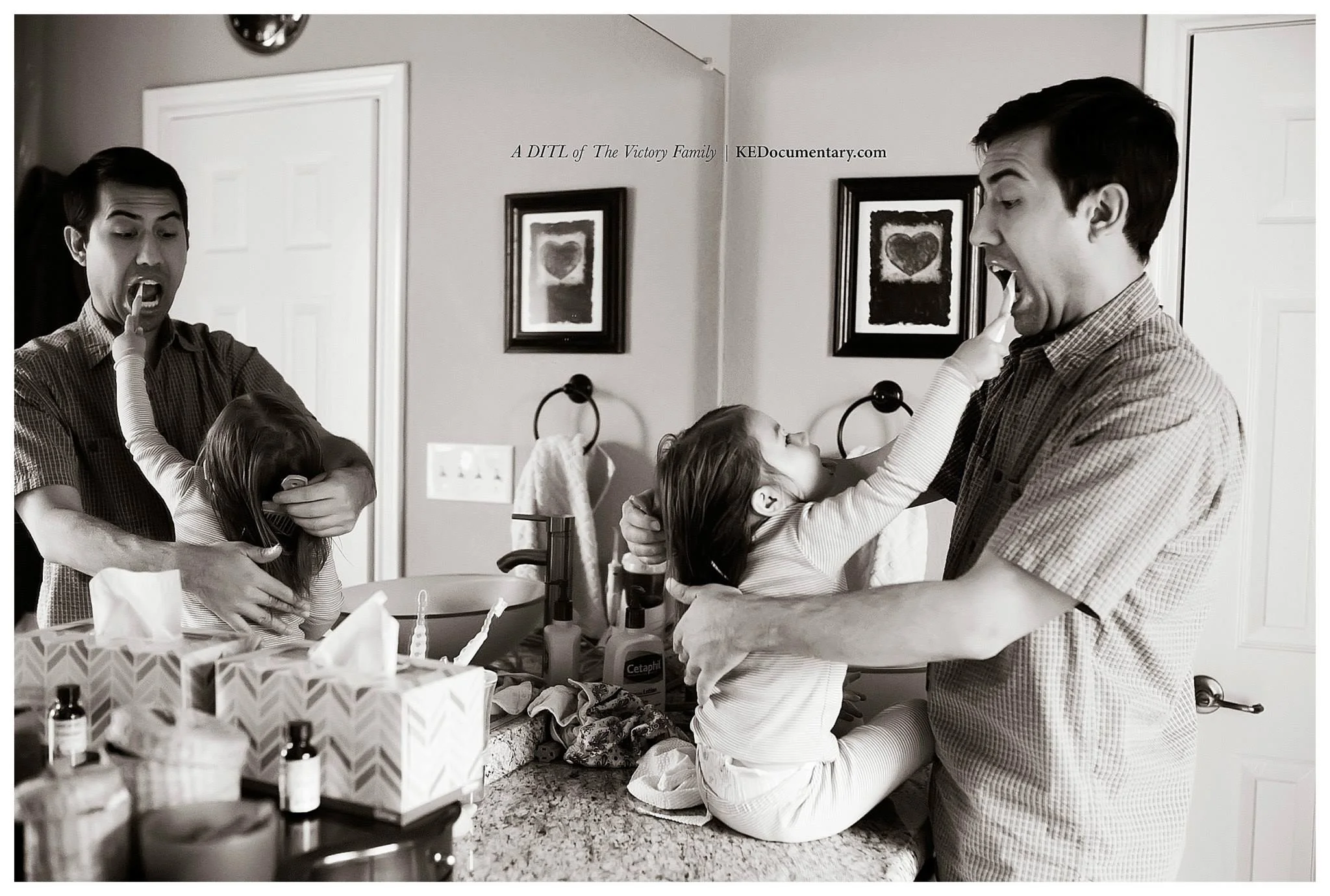 bedtime moments in Day in the life