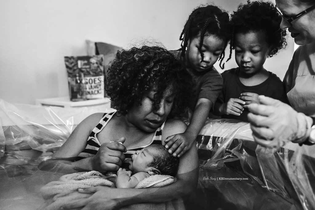Home Birth with Siblings in Dallas Texas