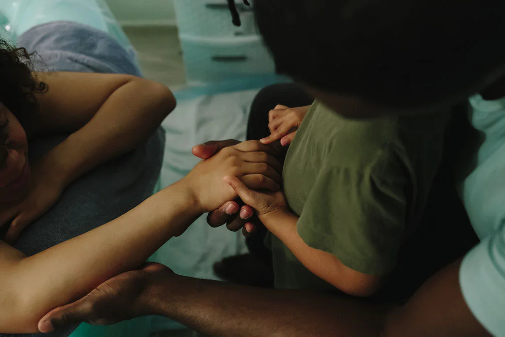 home birth with siblings