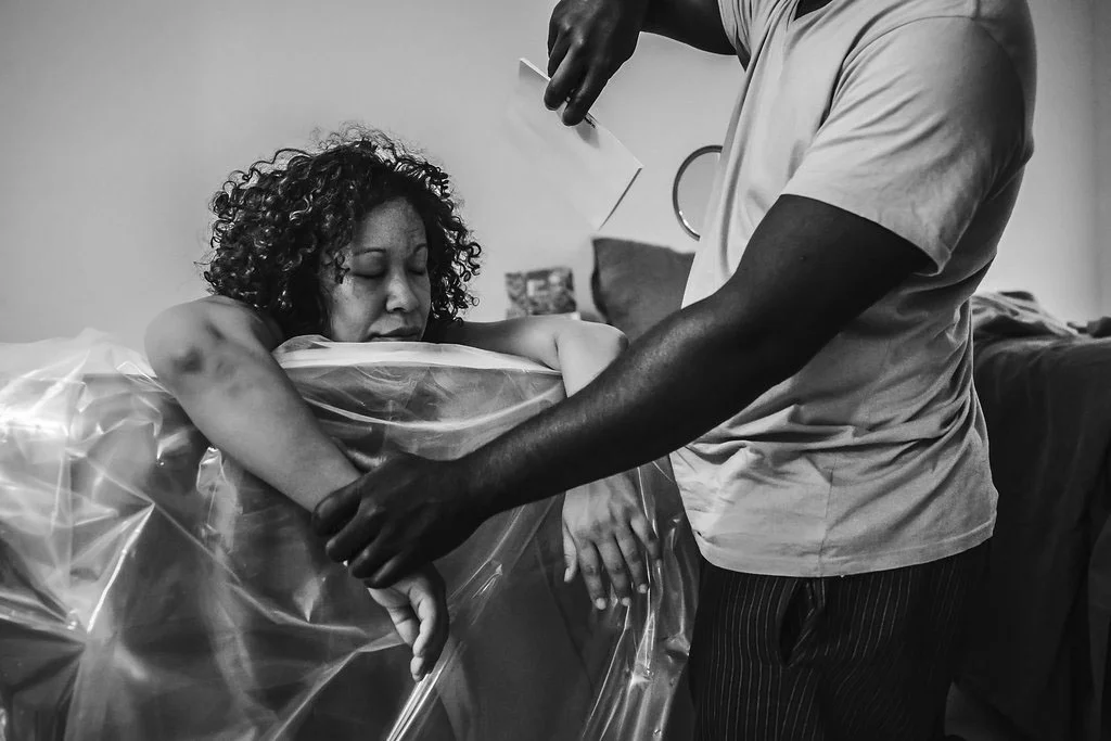 husband support at birth