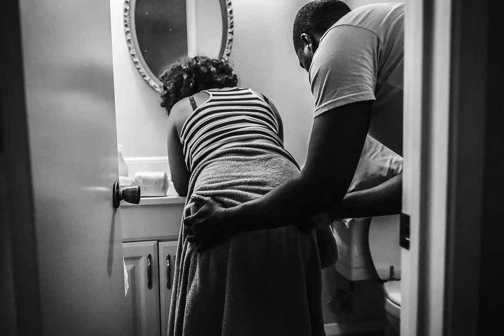 laboring photography in dallas