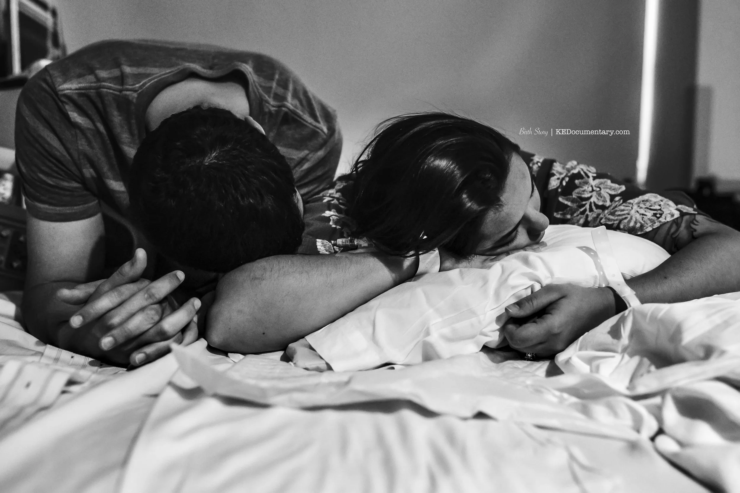 VBAC with Type One Fort Worth Texas.  Fort Worth Harris Methodist birth photography