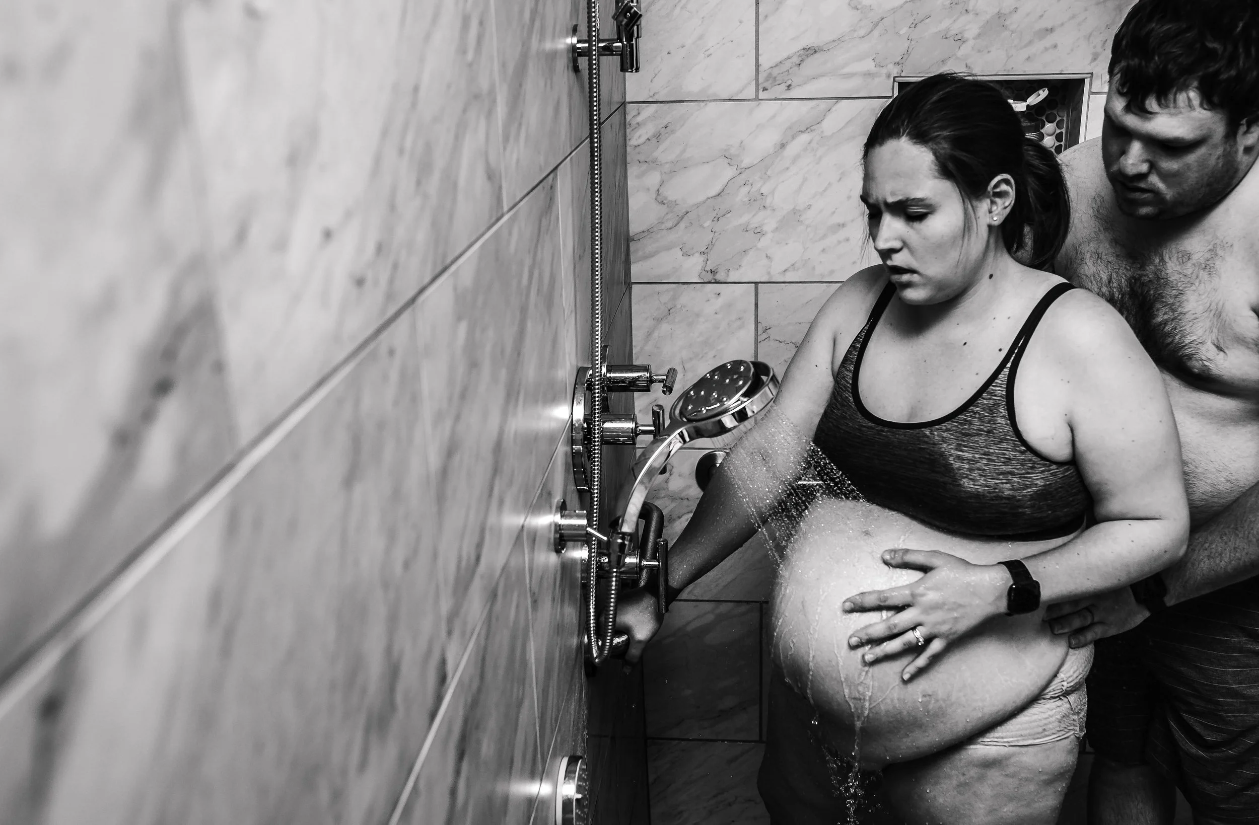 Showers help with pain relief in labor