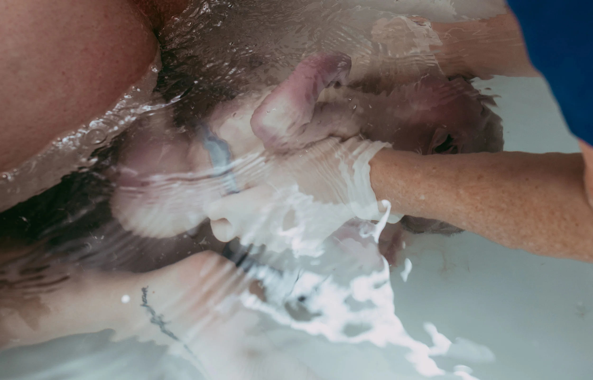 Baby being born in Plano Texas