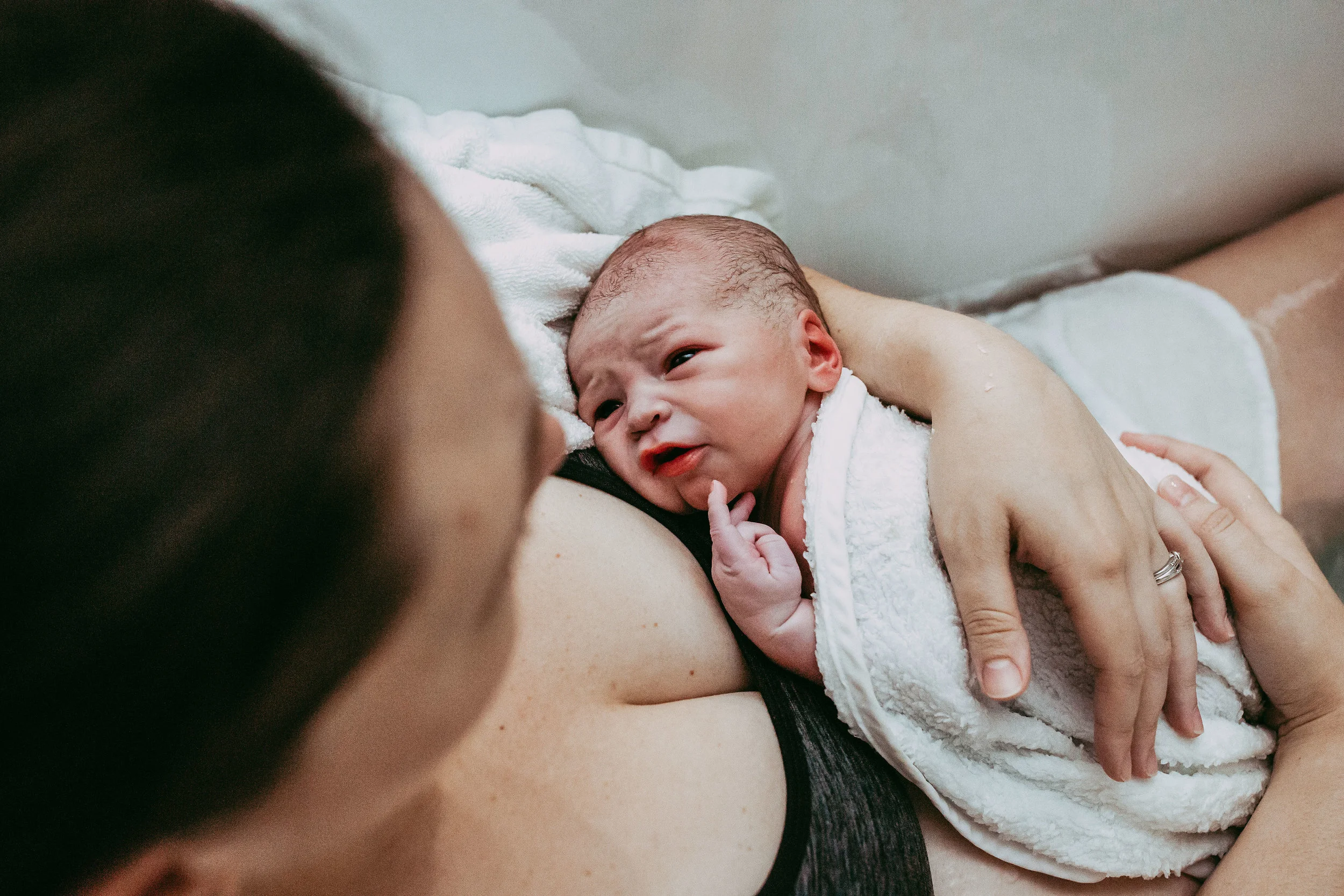 The Birth Story of Steyr Thomas Ritchie - Part 2 of 2 - Plano Birth Photographer