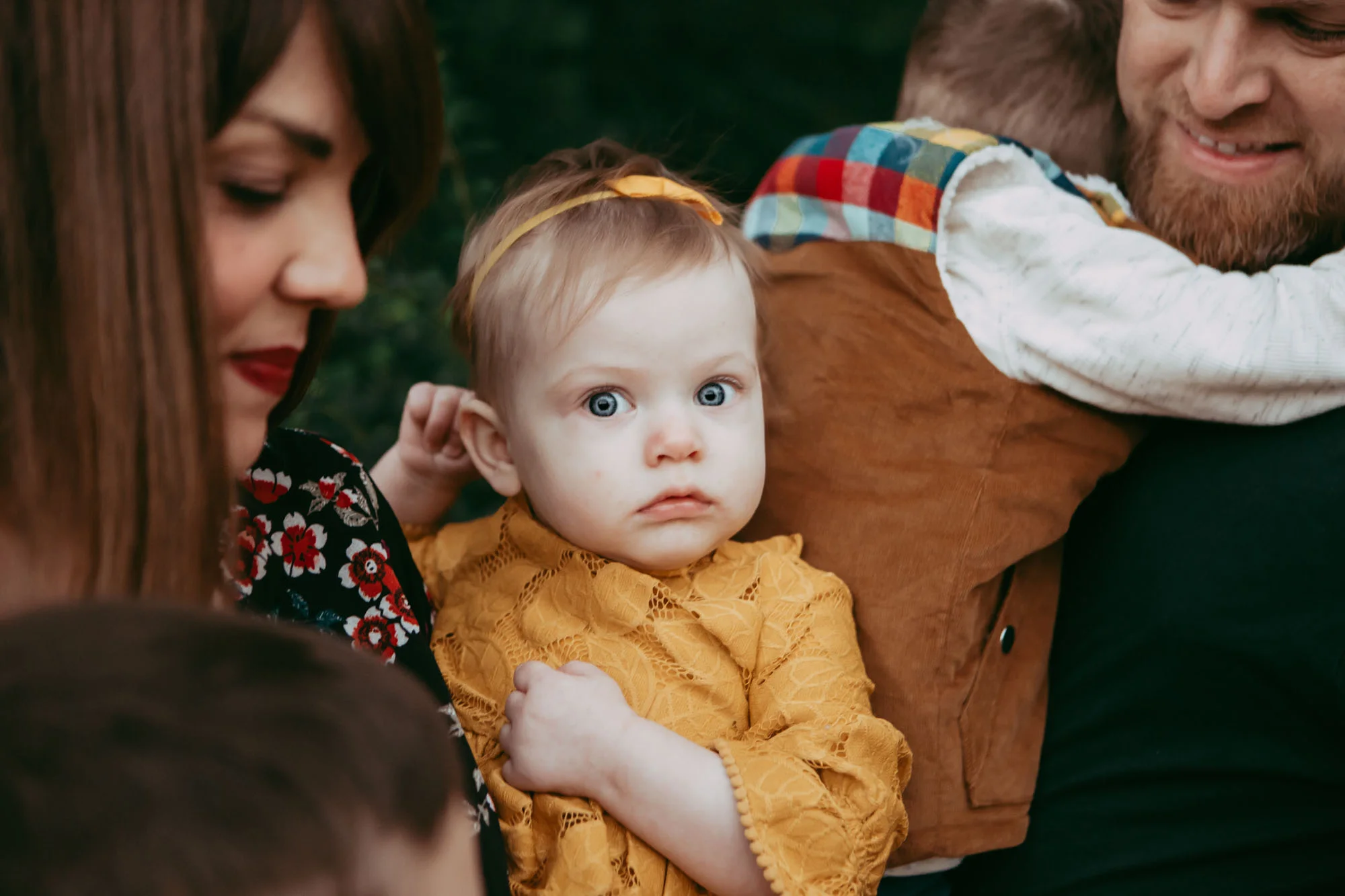 Plano Lifestyle Fall Family Photography Session in Park on November 4th 2018